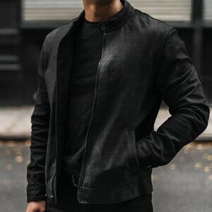 Thursday Boot Company Black Bomber Jacket